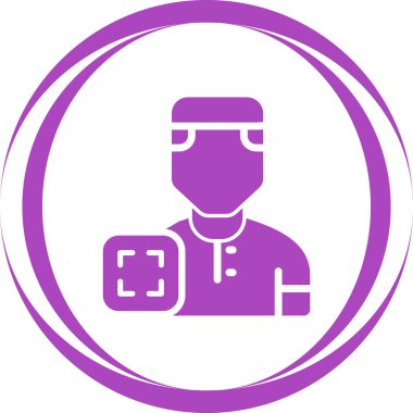 user icon, vector illustration simple design