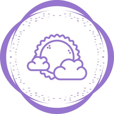 bulut simgesi vektör illüstrasyon tasarımı