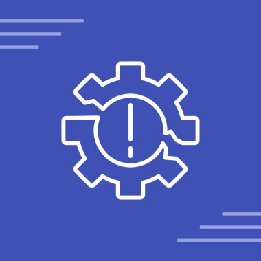 Operasyonel Çökme ikonu vektör çizimi