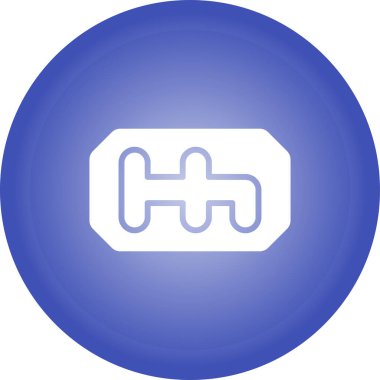 Web tasarımı için vites kutusu simgesi. Vektör illüstrasyonu 