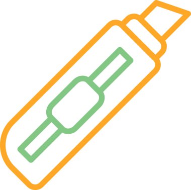 Bıçak. Web simgesi basit illüstrasyon