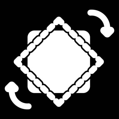 Sembolü çevir. Web simgesi basit tasarım