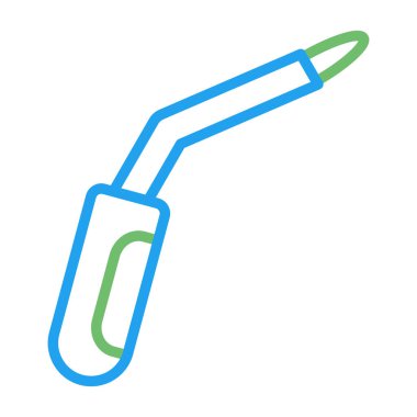 Kaynak makinesi simgesi. vektör illüstrasyonu     