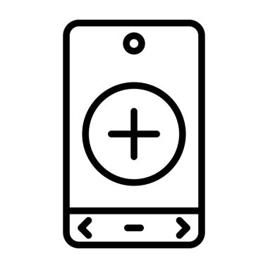 Artı İşaretle, Simge Vektörü İllüstrasyon Logo Şablonu Beyaz Arkaplanda İzole Ekle.