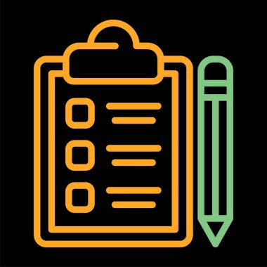 Pano simgesi vektör illüstrasyonu 