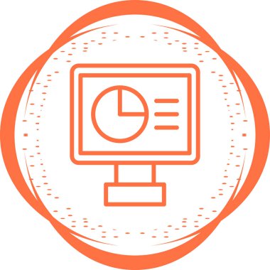 Web simgesi, vektör illüstrasyonu izleniyor