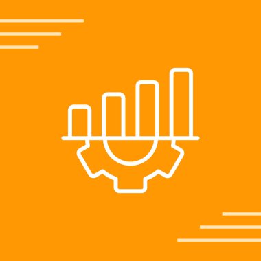 Performans İyimseme simgesinin vektör çizimi