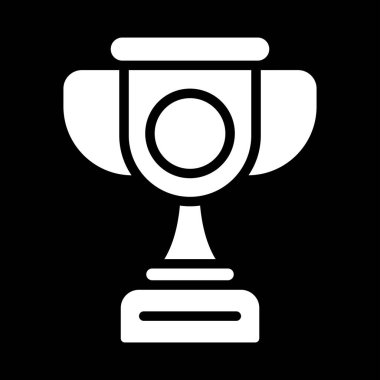 kupa ikonu vektör illüstrasyonu 