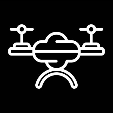 İHA. Web simgesi basit illüstrasyon