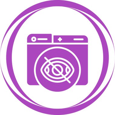 Özel. Web simgesi basit illüstrasyon