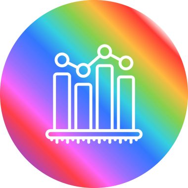 analiz, vektör analiz simgesi resimleme