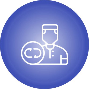 user icon, vector illustration simple design