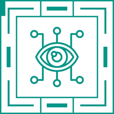 Görsel hiyerarşi. Web simgesi basit illüstrasyon 