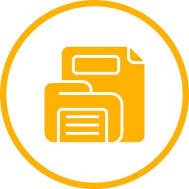 dizin simgesi, vektör illüstrasyonu basit tasarım