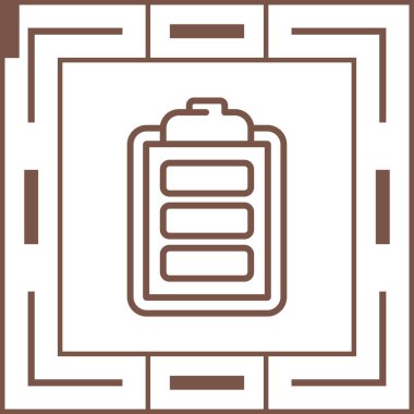 Pano web simgesi, basit tasarım, vektör illüstrasyonu 