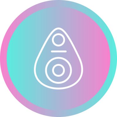 Bluetooth İzleyiciler web simgesi, vektör illüstrasyonu