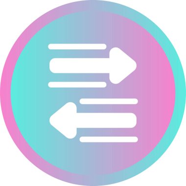 ok simgesi, vektör illüstrasyonu 