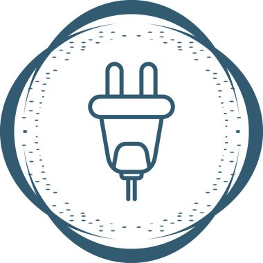 Fiş. Web simgesi basit illüstrasyon