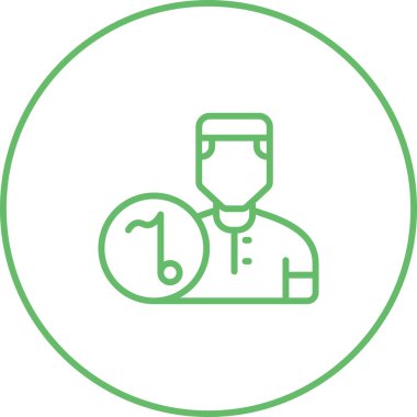 user icon, vector illustration simple design