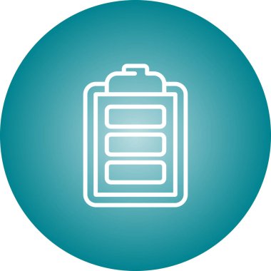 Pano web simgesi, basit tasarım, vektör illüstrasyonu 