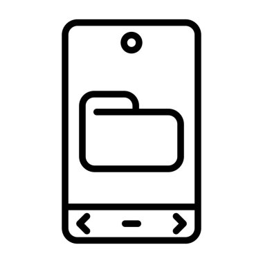 dizin web simgesi, basit vektör illüstrasyonu