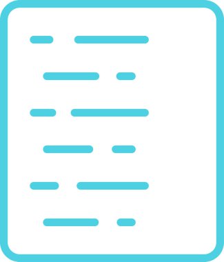 belge Hizalama Lefticon vektör illüstrasyonu