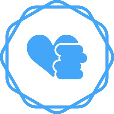  Donör İlişkileri web simgesi vektör illüstrasyonu 