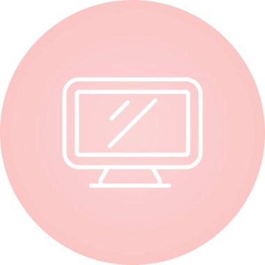 Bilgisayar web simge vektör çizim