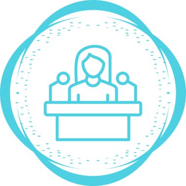 Web simgesi, vektör illüstrasyonunu açıkla