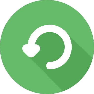 Sembolü çevir. Web simgesi basit tasarım