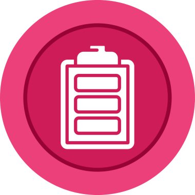 Pano web simgesi, basit tasarım, vektör illüstrasyonu 