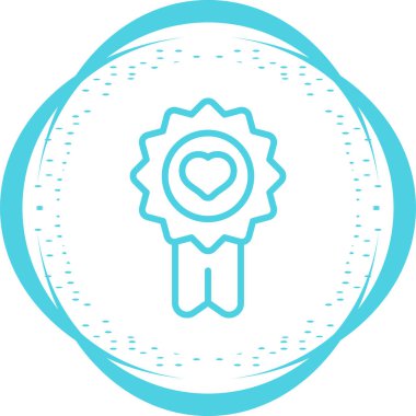 Kurdele. Web simgesi basit illüstrasyon