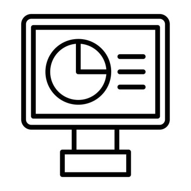 Web simgesi, vektör illüstrasyonu izleniyor