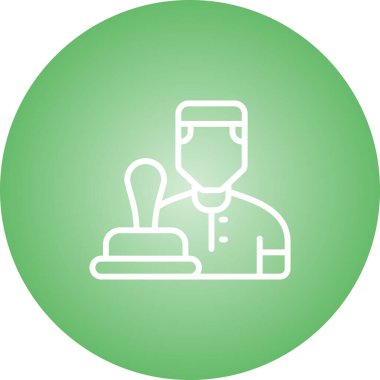 user icon, vector illustration simple design