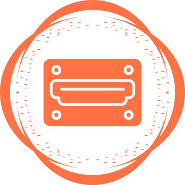 hdmi simgesi, web tasarımı için resimleme