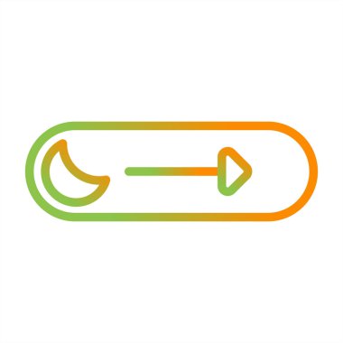 Uyku kipi simgesi web illüstrasyonu