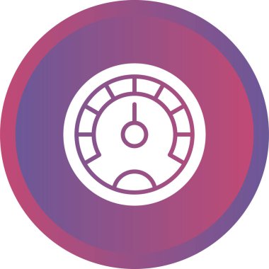 Performans web simgesinin vektör illüstrasyonu 