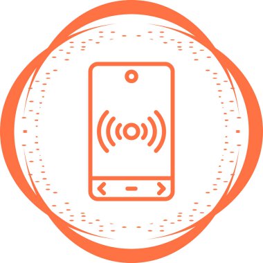 Sıcak nokta simgesi, basit vektör illüstrasyonu