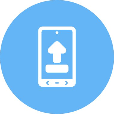 Web simge vektör çizim upload