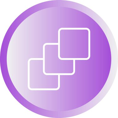 Katman simgesinin web illüstrasyonu