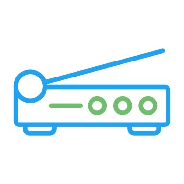 Slayt Tarayıcı web simgesi, vektör illüstrasyonu