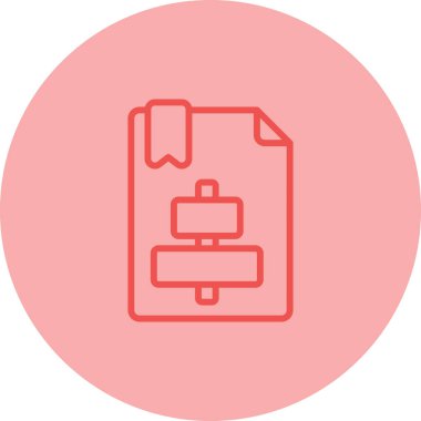 Merkezi Hizala Web simgesi vektör illüstrasyonu