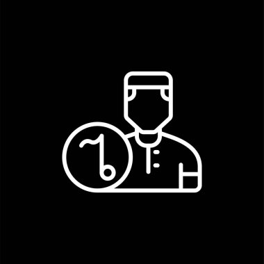 user icon, vector illustration simple design