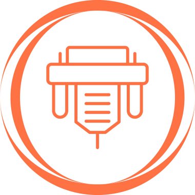 Kablo simgesi, vektör illüstrasyonunu göster