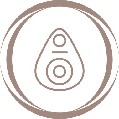 Bluetooth İzleyiciler web simgesi, vektör illüstrasyonu