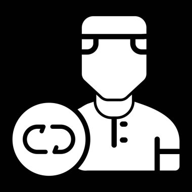 user icon, vector illustration simple design