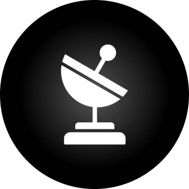 Anten. Web simgesi basit illüstrasyon