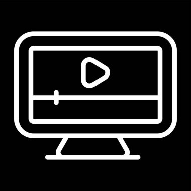 Bilgisayar web simge vektör çizim