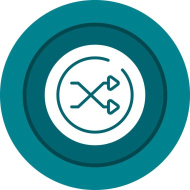 Web simgesi vektör illüstrasyonunu karıştır