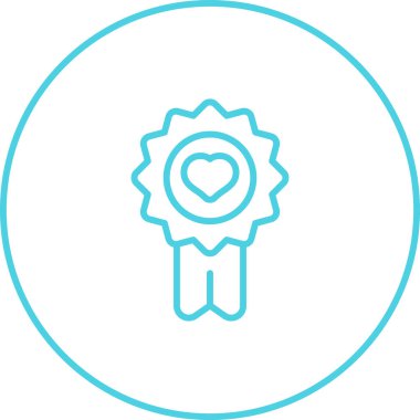 Kurdele. Web simgesi basit illüstrasyon